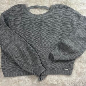 Hollister Women's Grey Sweater Sz Small